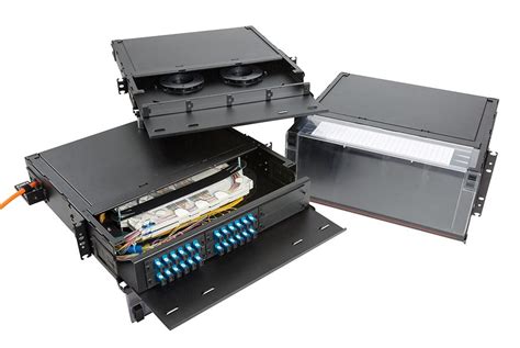 telecom metal rackmount enclosure in stock|Collection: Rackmount Fiber Optic Enclosures.